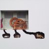 Bilocale 2 Chernobyl's animals  - 2015 acquerello e acrilico si carta cm 50x70